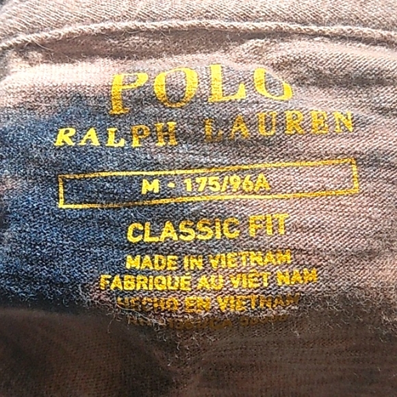 RALPH LAUREN POLO COTTON CLASSIC FIT CUSTOM BLEACH TEE MENS M - Picture 5 of 5